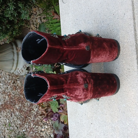 Double D by Old Gringo Tahoma Black Wine Sz 9 - Picture 4 of 16